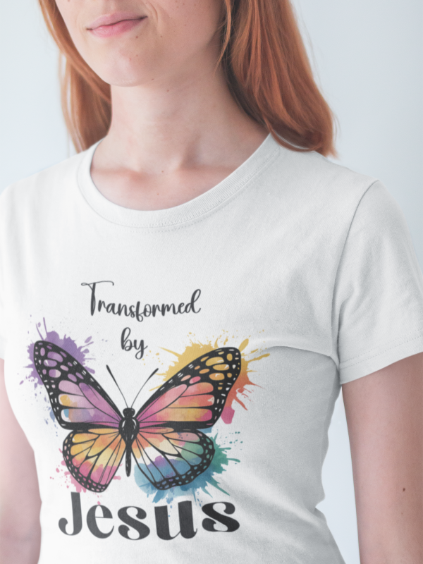 Transformed by Jesus - T-shirt / 100% cotton