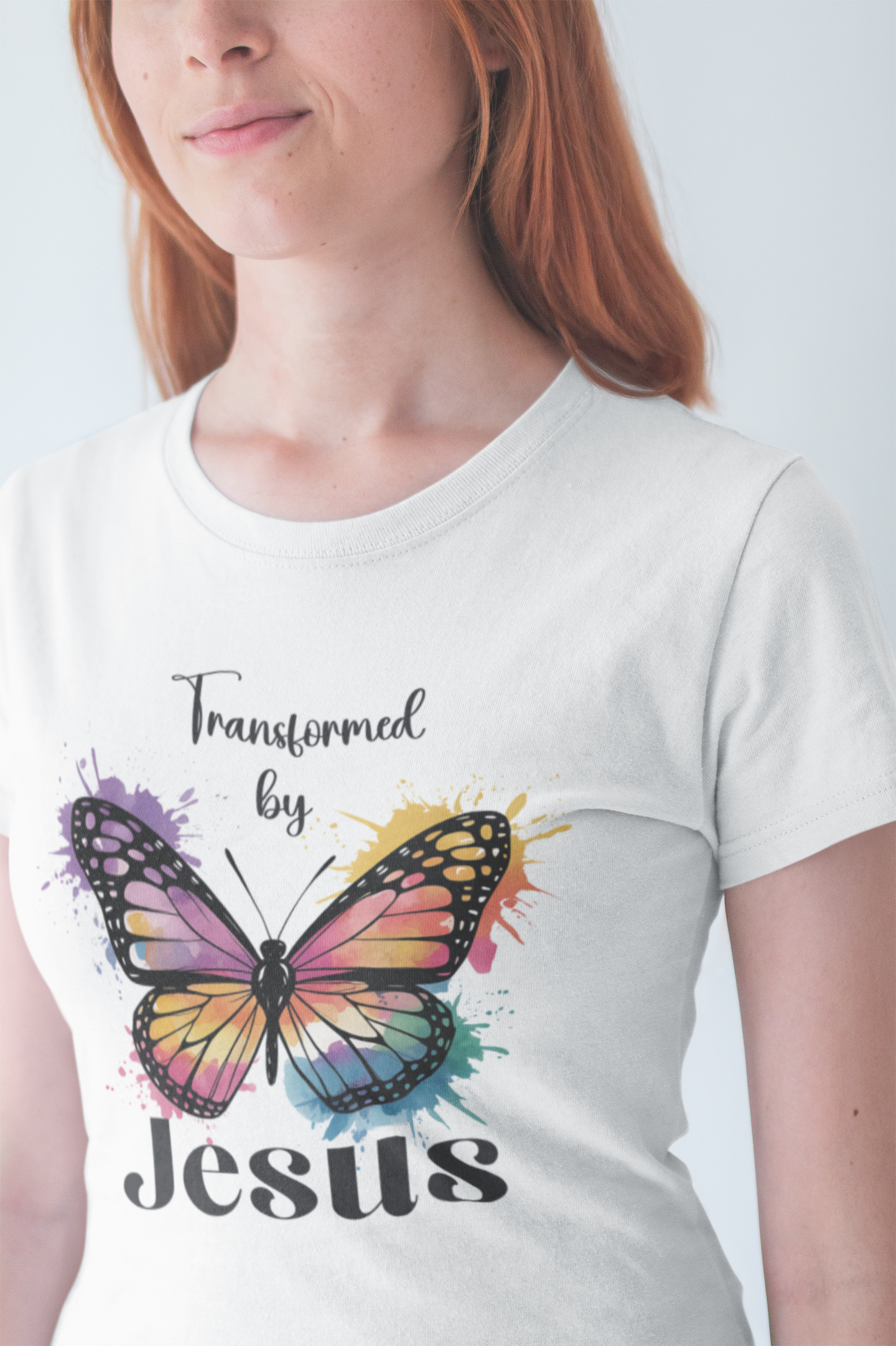 Transformed by Jesus - T-shirt / 100% cotton
